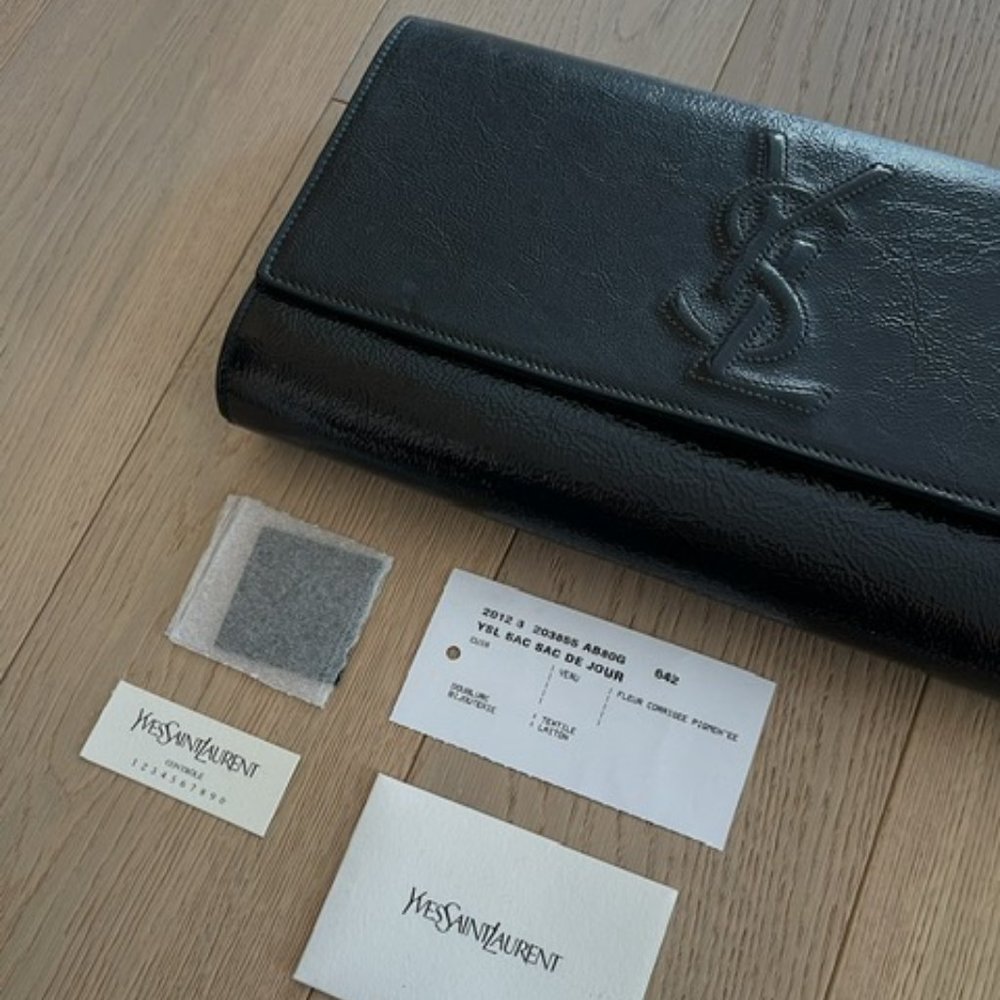 Authentic YSL Large Belle du Jour Clutch